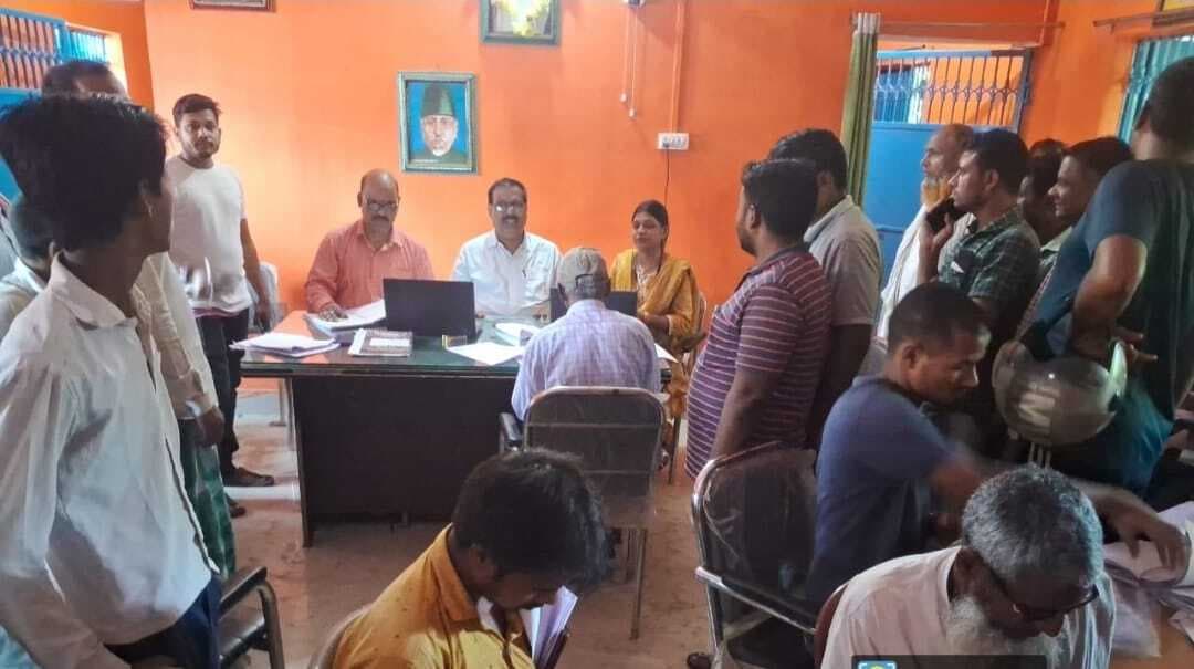 उत्तरी सिमरिया पंचायत में राजस्व महाशिविर का आयोजन