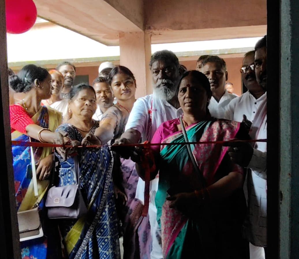 महावीर नगर कमाती धौड़ा में आदिवासी कला केंद्र खुला