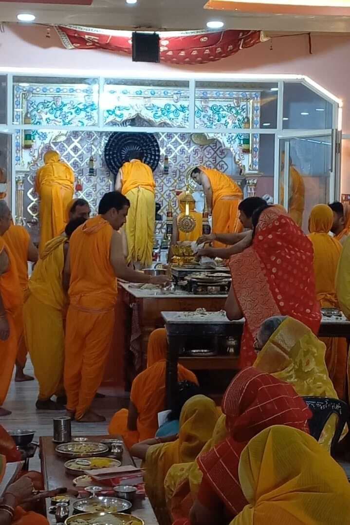 जैन श्रद्धालुओं ने उत्तम क्षमा धर्म का किया पालन