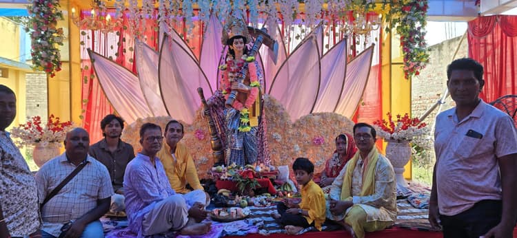 पारख जैन भवन परिसर में व्याहुत कलवार समाज ने धूमधाम से मनाया बलभद्र पूजनोत्सव