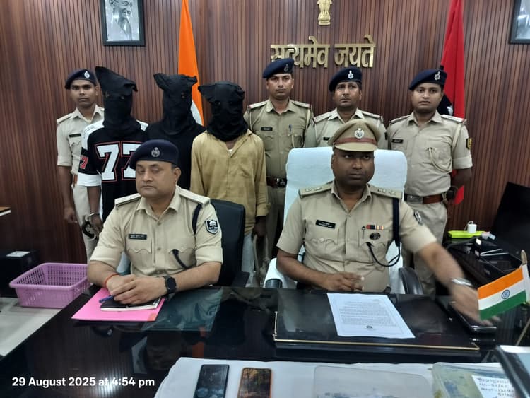 मॉर्निंगवाक के दौरान जमीन कारोबारी को गोली मारने वाला मुख्य शूटर व दो लाइनर गिरफ्तार