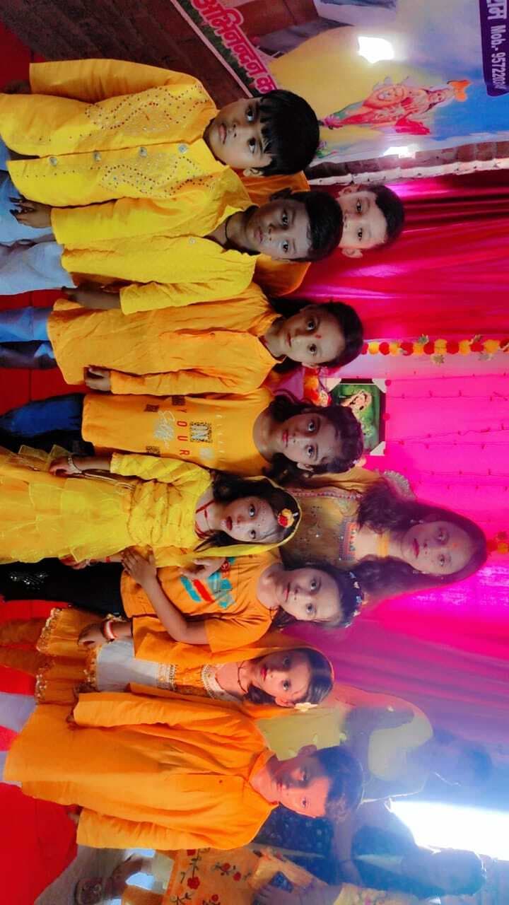 द क्रिएटिव अकादमी में मनाया गया राधाष्टमी