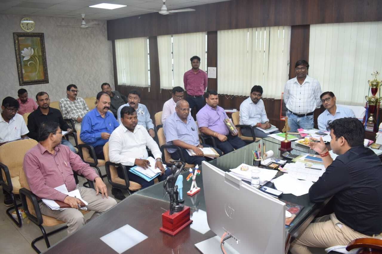 एमएसडीपी योजना की डीसी ने की समीक्षा