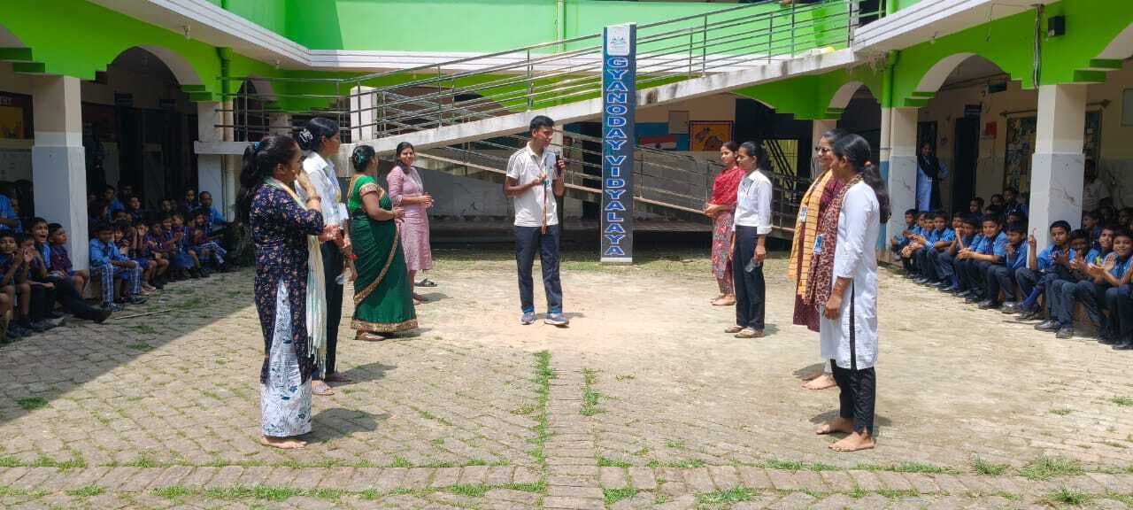 ज्ञानोदय विद्यालय में राष्ट्रीय खेल दिवस का आयोजन