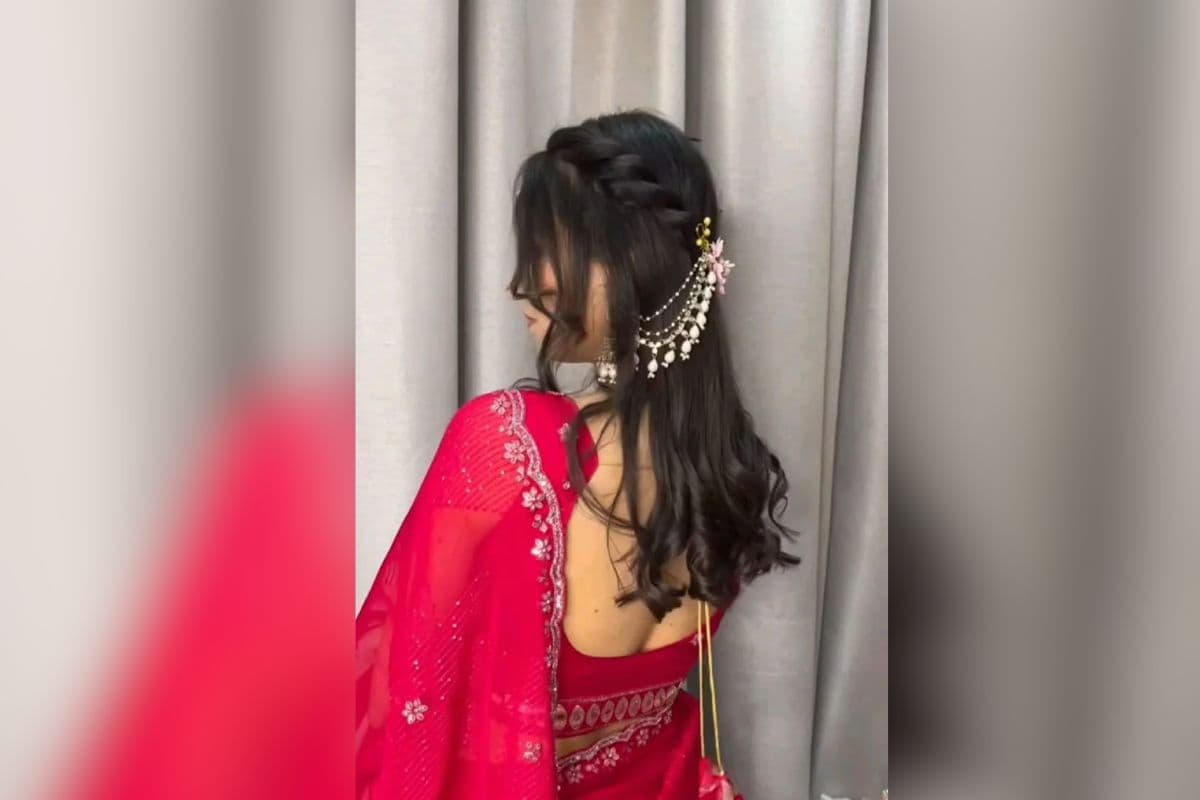 hartalika teej hair styel