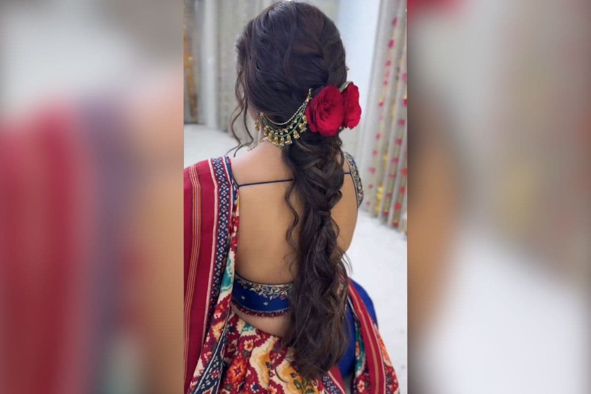 hartalika teej hair styel