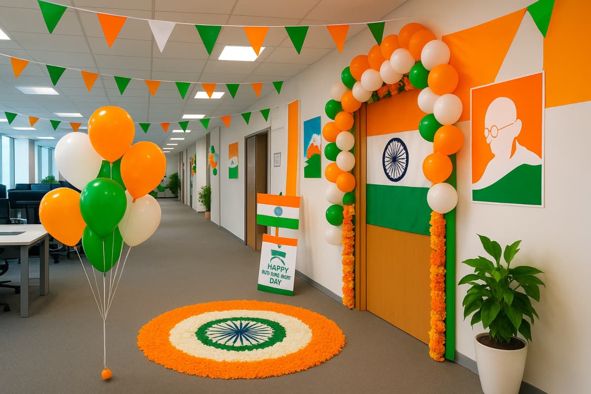Independence Day Office Decoration Ideas: तिरंगा थीम से लेकर फोटो बूथ तक, ऑफिस की सजावट के ऐसे क्रिएटिव आइडियाज जो सभी को करेंगे इंप्रेस