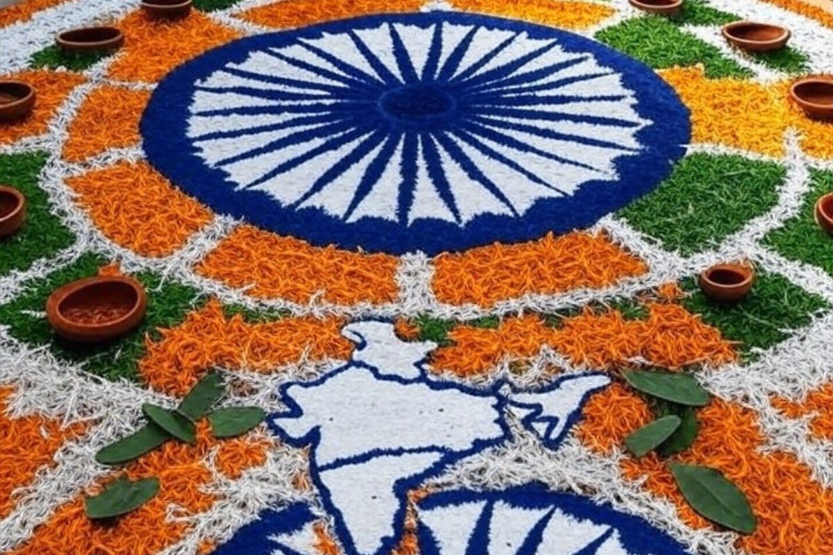 independence day rangoli designs