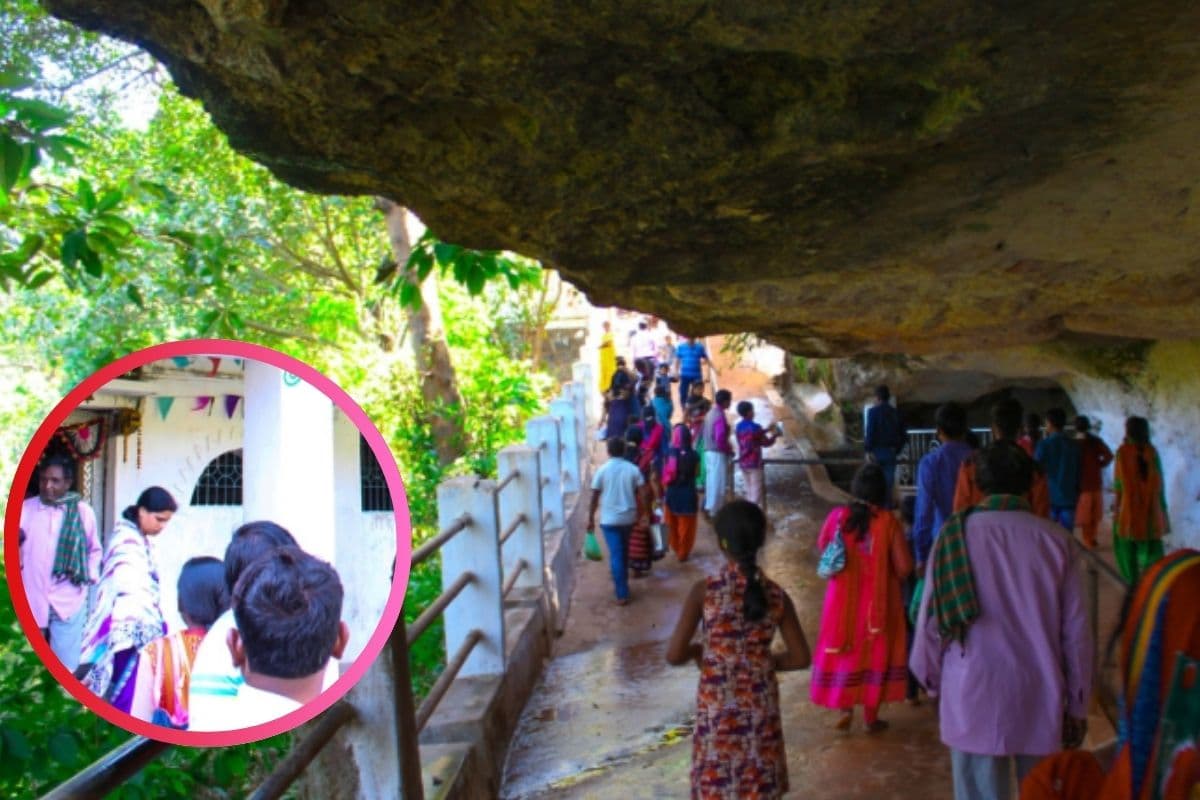 Kailash Gufa : कैलाश मानसरोवर नहीं जा पाएं तो इस सावन जाएं कैलाश गुफा, पहाड़ से गिरता है पानी