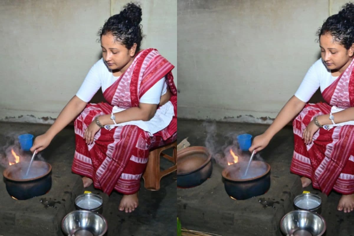 गुरुजी के दशकर्म पर परंपरा निभाती दिखीं कल्पना सोरेन, संस्कार भोज की तैयारी पूरी