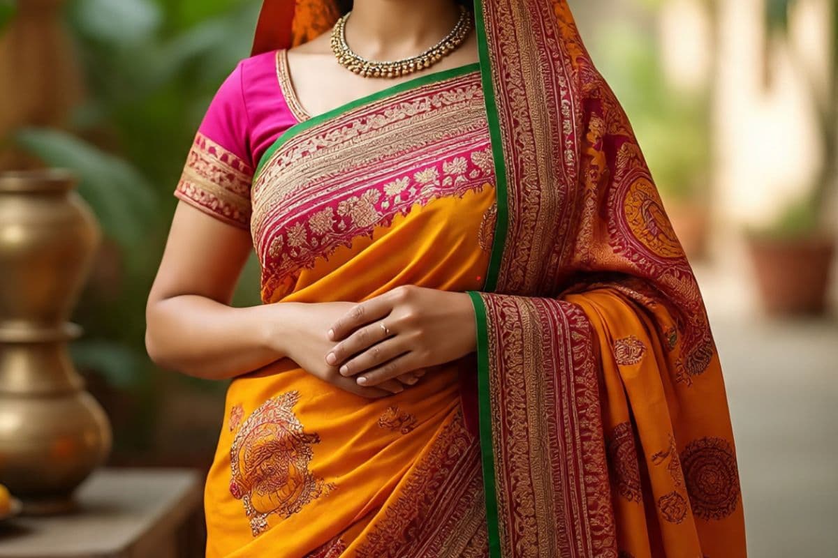 Karma Puja Saree: करमा में चाहिए ट्रेडिशनल और मॉडर्न लुक, ट्राई करें ये 5 ट्रेडिंग साड़ी, हर कोई पूछेगा- कहां से ली