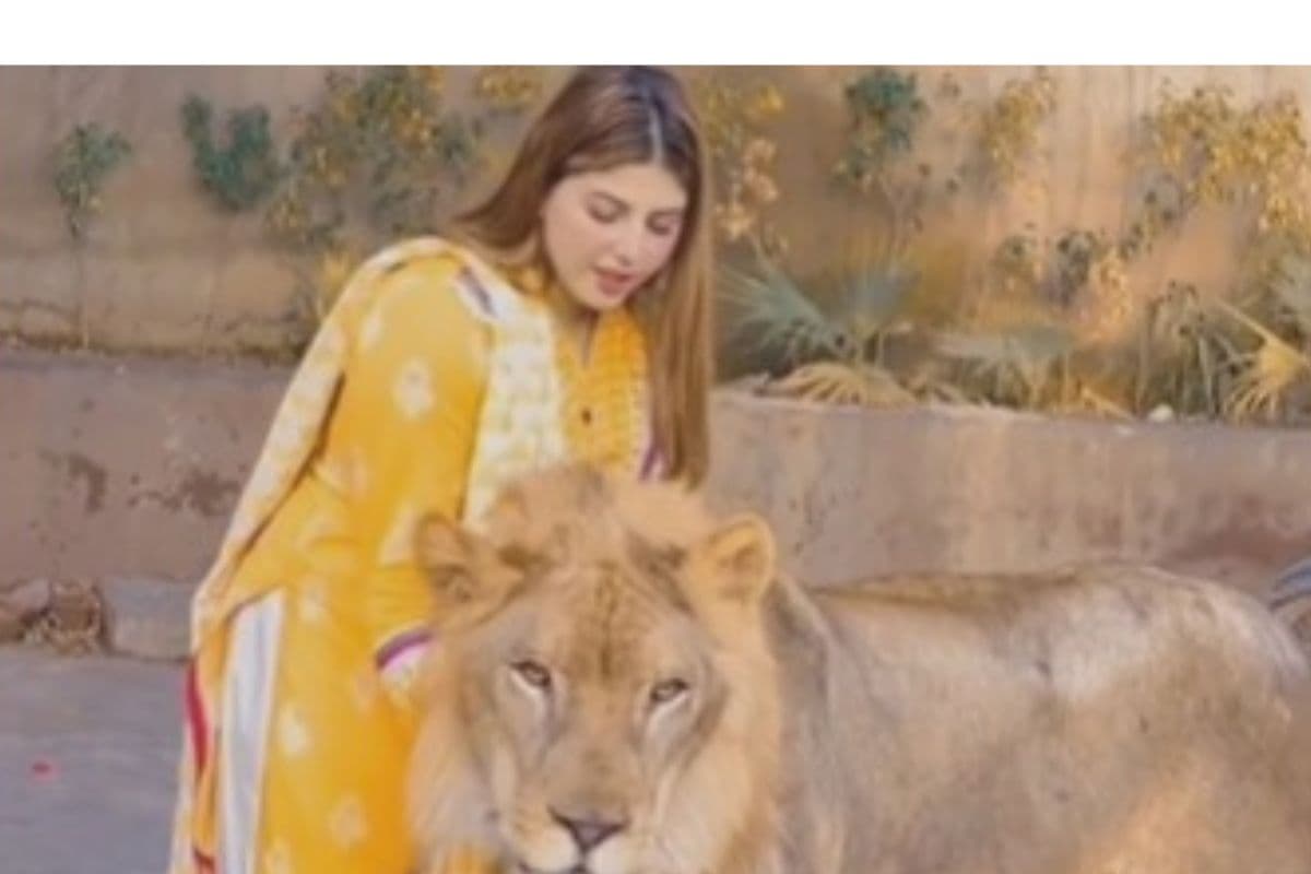 lady with lion