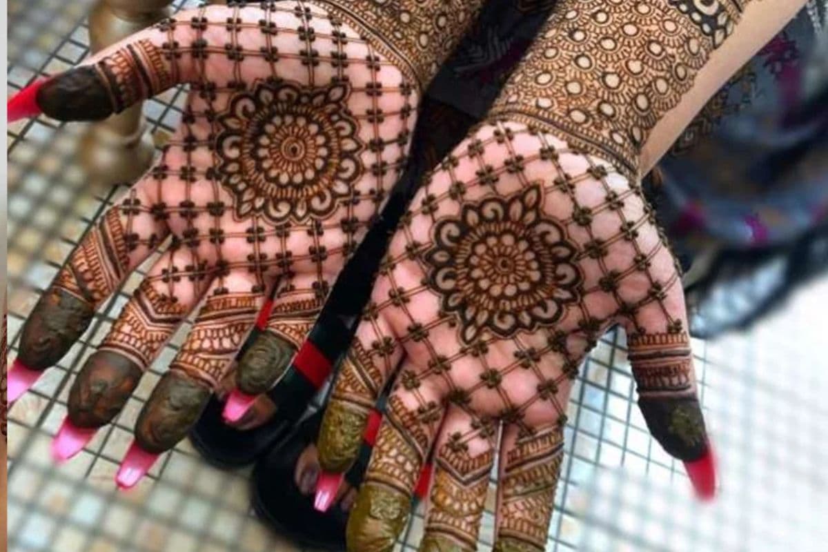 last minute mehndi design