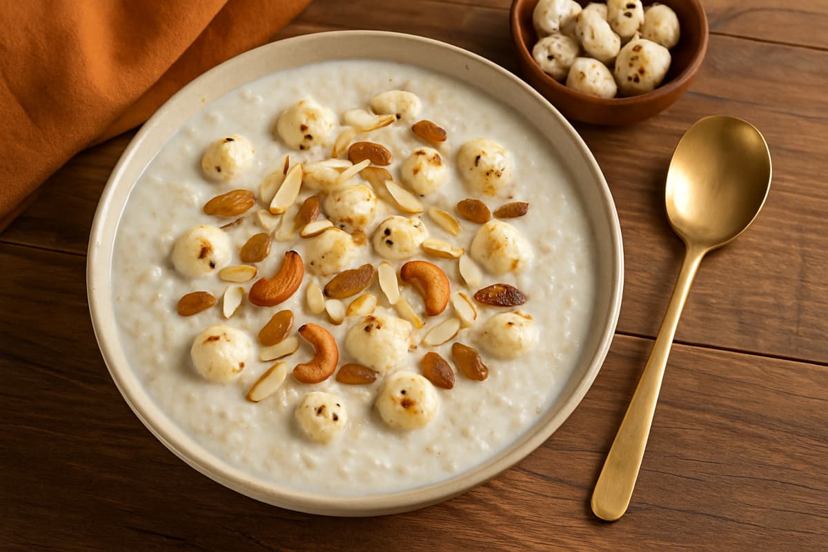 Makhana Porridge Recipe: सुबह का नाश्ता अब होगा सुपर हेल्दी, बिना ऑयल और मसालों के इस तरह बनाएं टेस्टी मखाना पोरिज