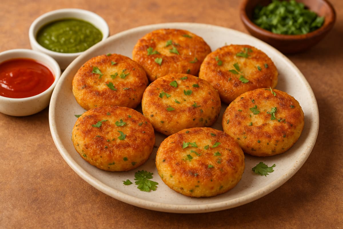 masaaledaar suji tikki recipe