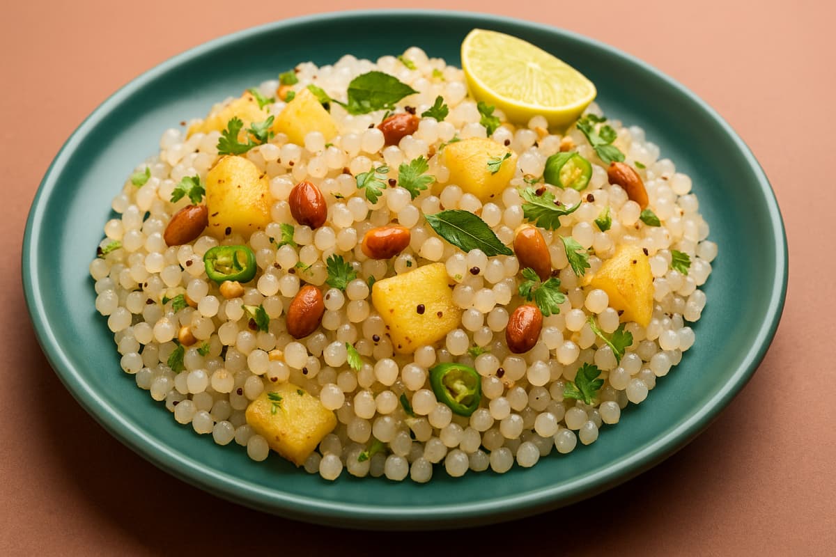 masala sabudana recipe
