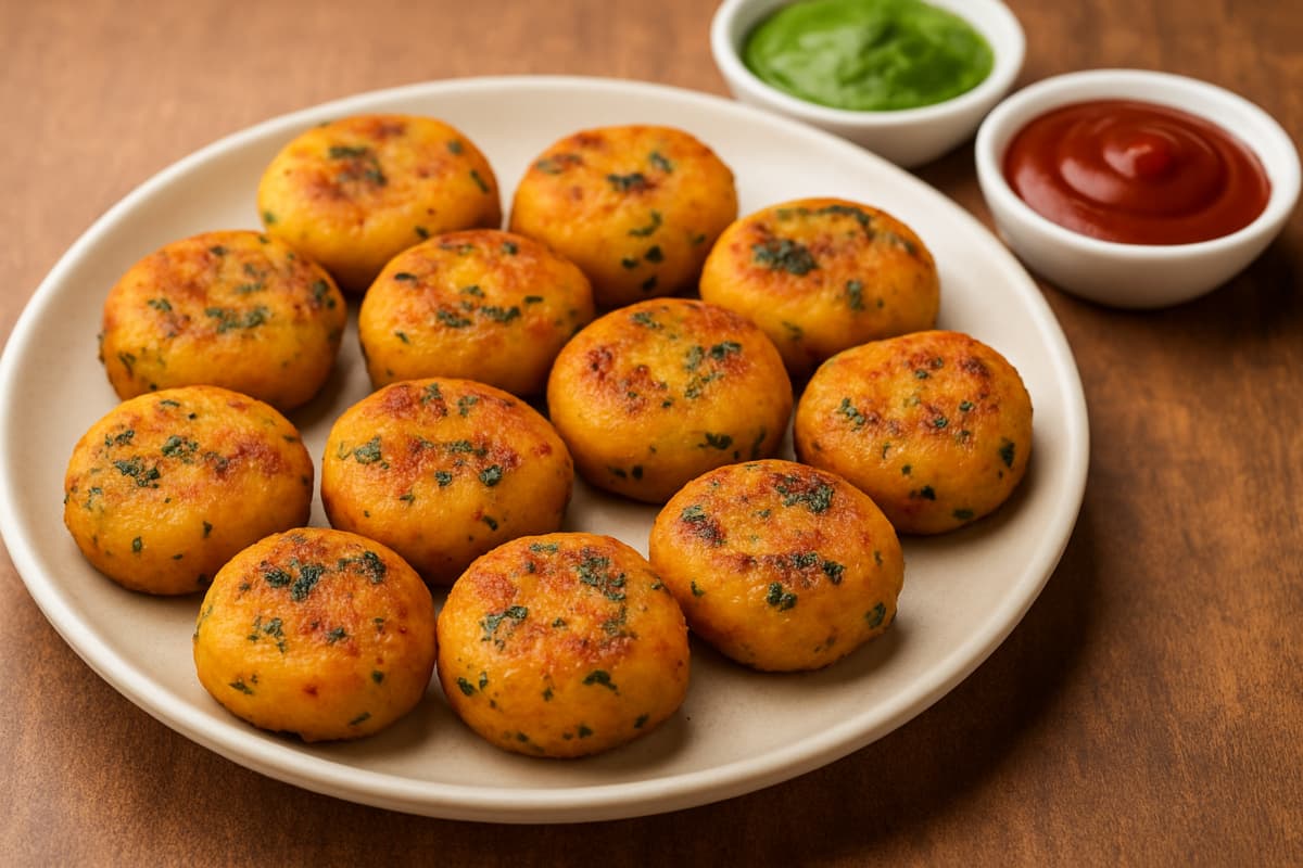 mini aloo tikki recipe