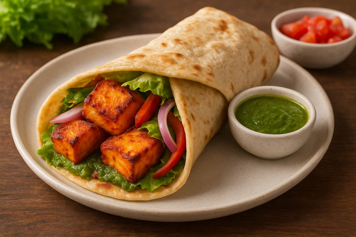 Paneer Tikka Wrap Recipe: लंच हो या फिर हो इवनिंग स्नैक, घर पर मिनटों में बनाएं बच्चों की फेवरेट स्पाइसी एंड स्मोकी पनीर टिक्का रैप