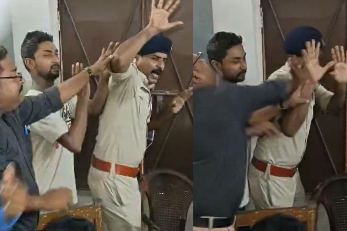 Video: पटना के स्कूल में पुलिस वाले पर बरसाए थप्पड़, छात्रा ने खुद को लगायी आग तो कटा बवाल