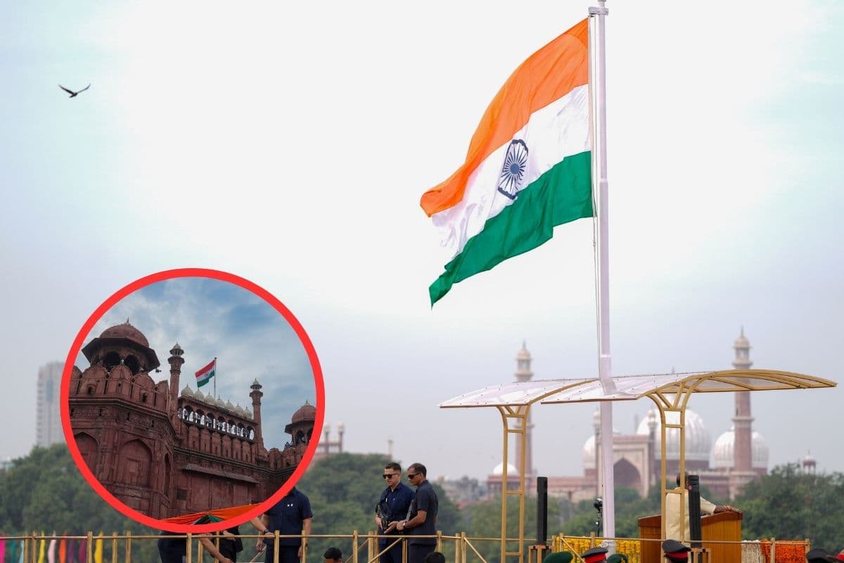 Independence Day 2025 : लाल किले पर कड़ी सुरक्षा, परिंदा भी पर नहीं मार सकता