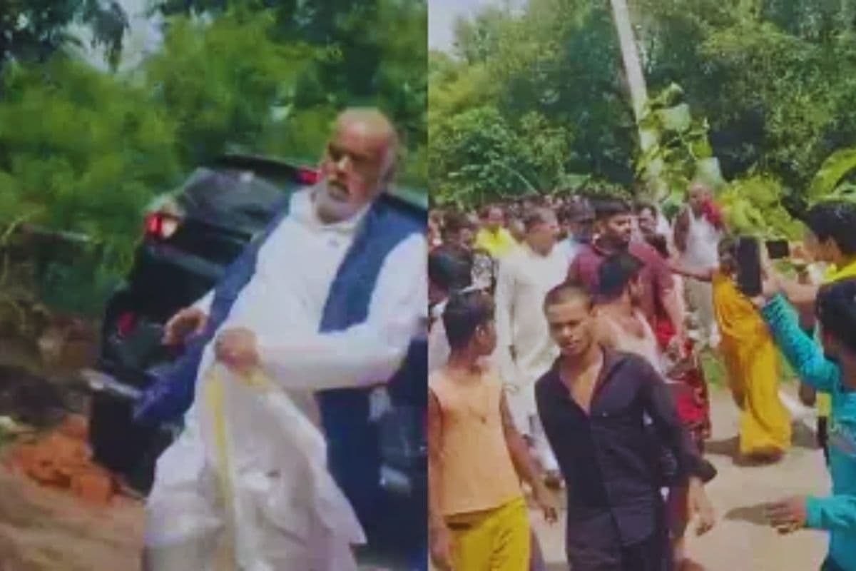 Video: बिहार के मंत्री श्रवण कुमार पर जानलेवा हमला, पैदल भागकर बचाई जान