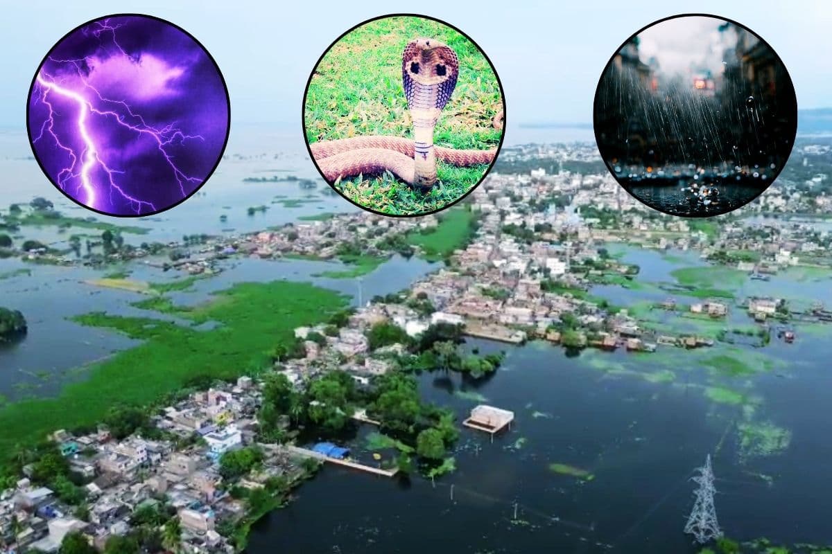 3 महीने में वर्षा-वज्रपात से देश में 1626 लोगों की मौत, 431 मौतें सिर्फ झारखंड में