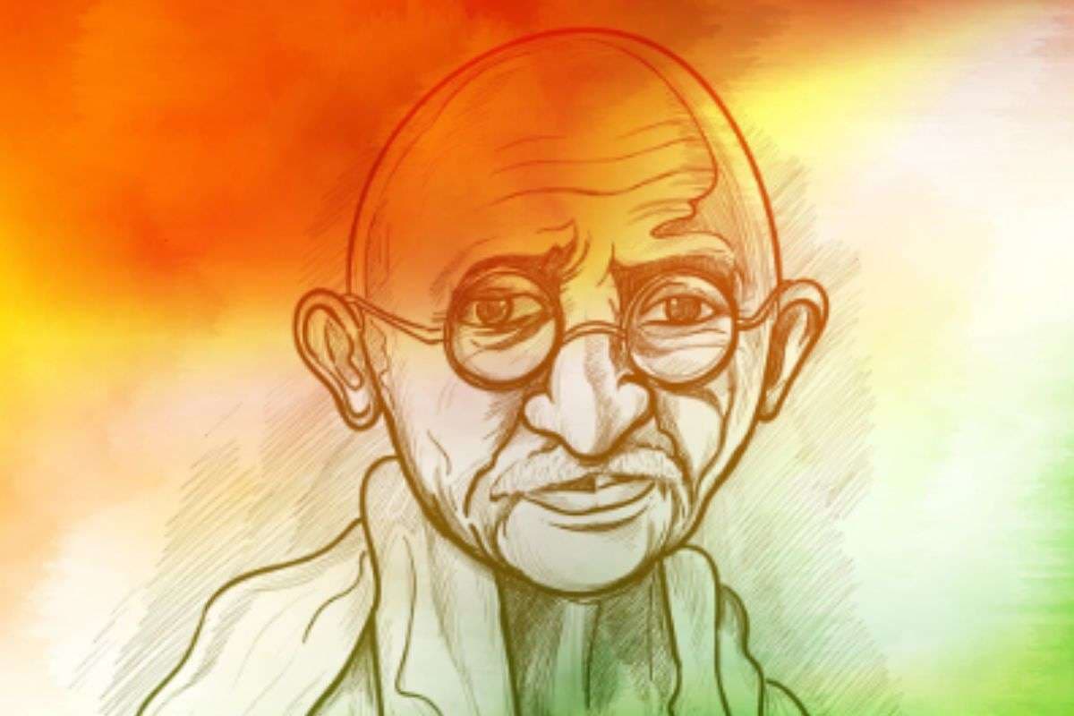 10 Lines on Mahatma Gandhi in Hindi 2025