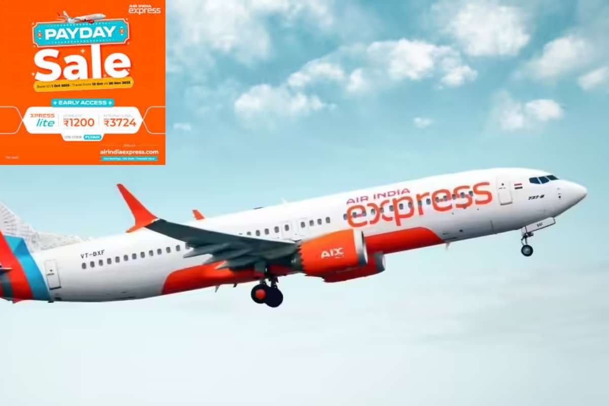 ₹1200 में फ्लाइट टिकट! Air India Express की दिवाली PayDay Sale शुरू