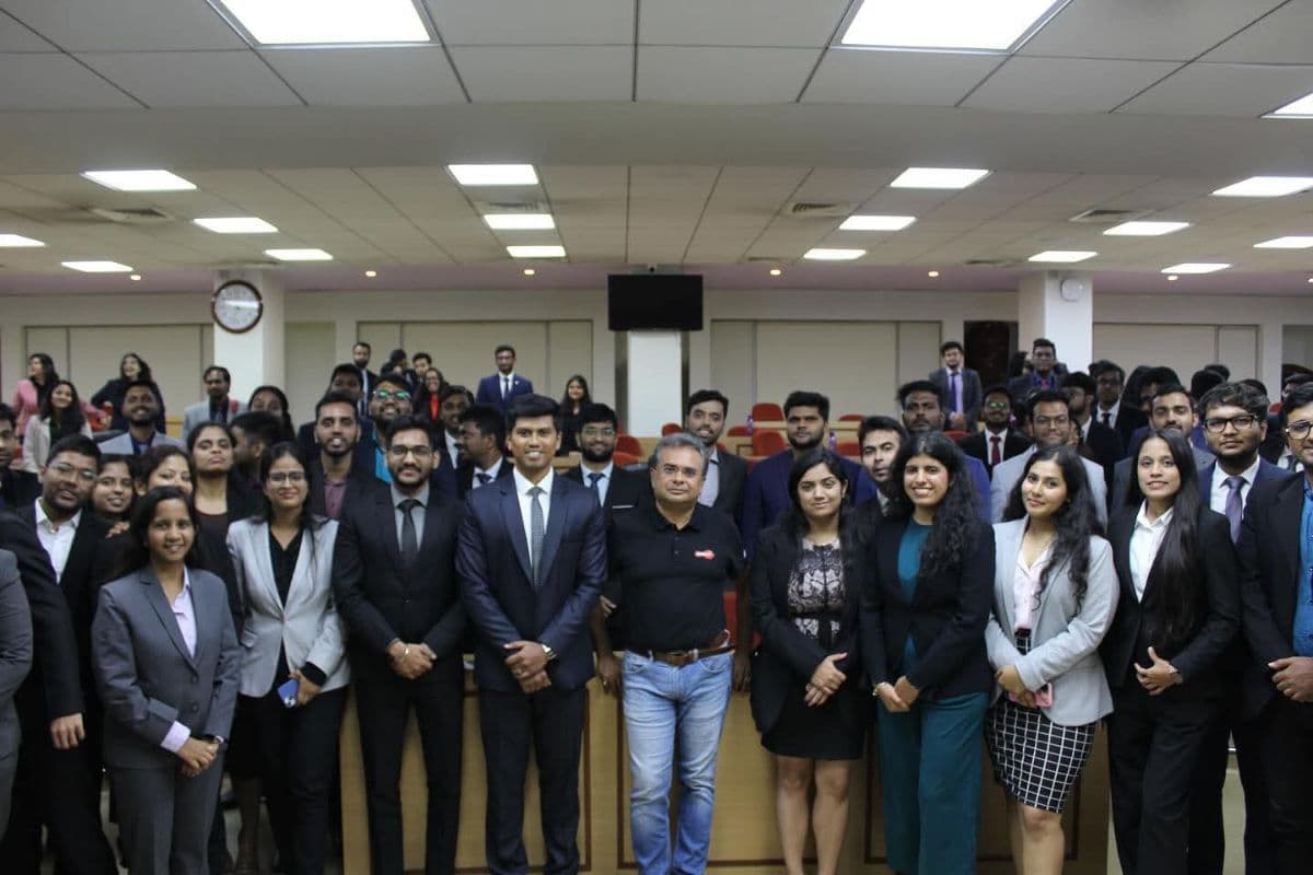 Anirban Banerjee in XLRI