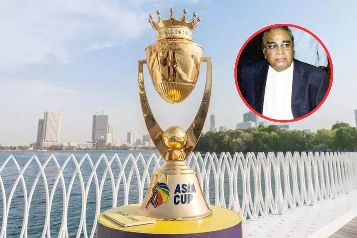 Asia Cup Trophy and NKP Salve Asia Cup Trophy and NKP Salve