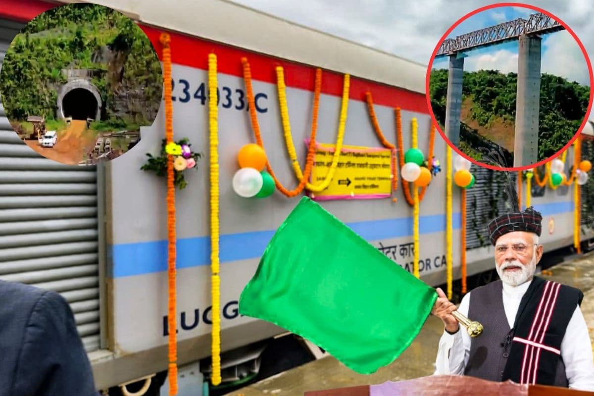 45 सुरंगें, कुतुब मीनार से भी ऊंचा ब्रीज…बैराबी-सैरंग लाइन की ये है खासियत, रेल नेटवर्क से जुड़ा आइजोल