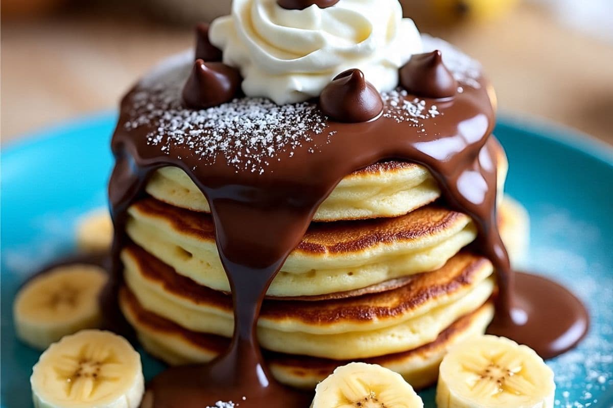 Banana Chocolate Pancake: मिनटों में बनाए, मुंह में घुल जाने वाला क्रिस्पी और सॉफ्ट केला चॉकलेट पैनकेक