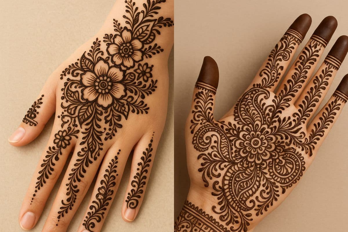 Jitiya Mehndi Design: जितिया व्रत पर लगाएं आसान और सुंदर मेहंदी डिजाइन आइडियाज