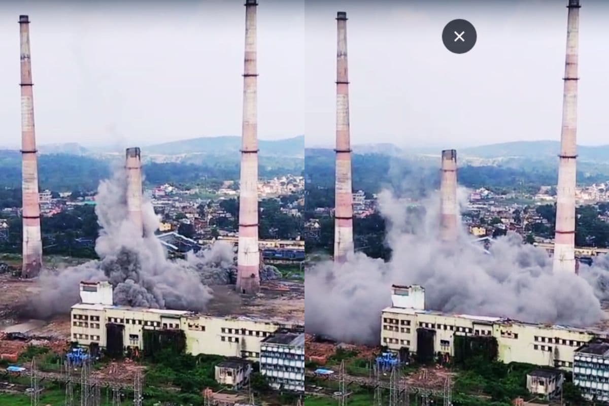 31 वर्षों से बिजली उत्पादन करने वाले बोकारो थर्मल पावर प्लांट के यूनिट-2 को किया जमींदोज