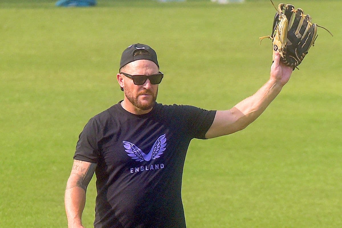 England Cricket Team Coach Brendon Mc Cullum