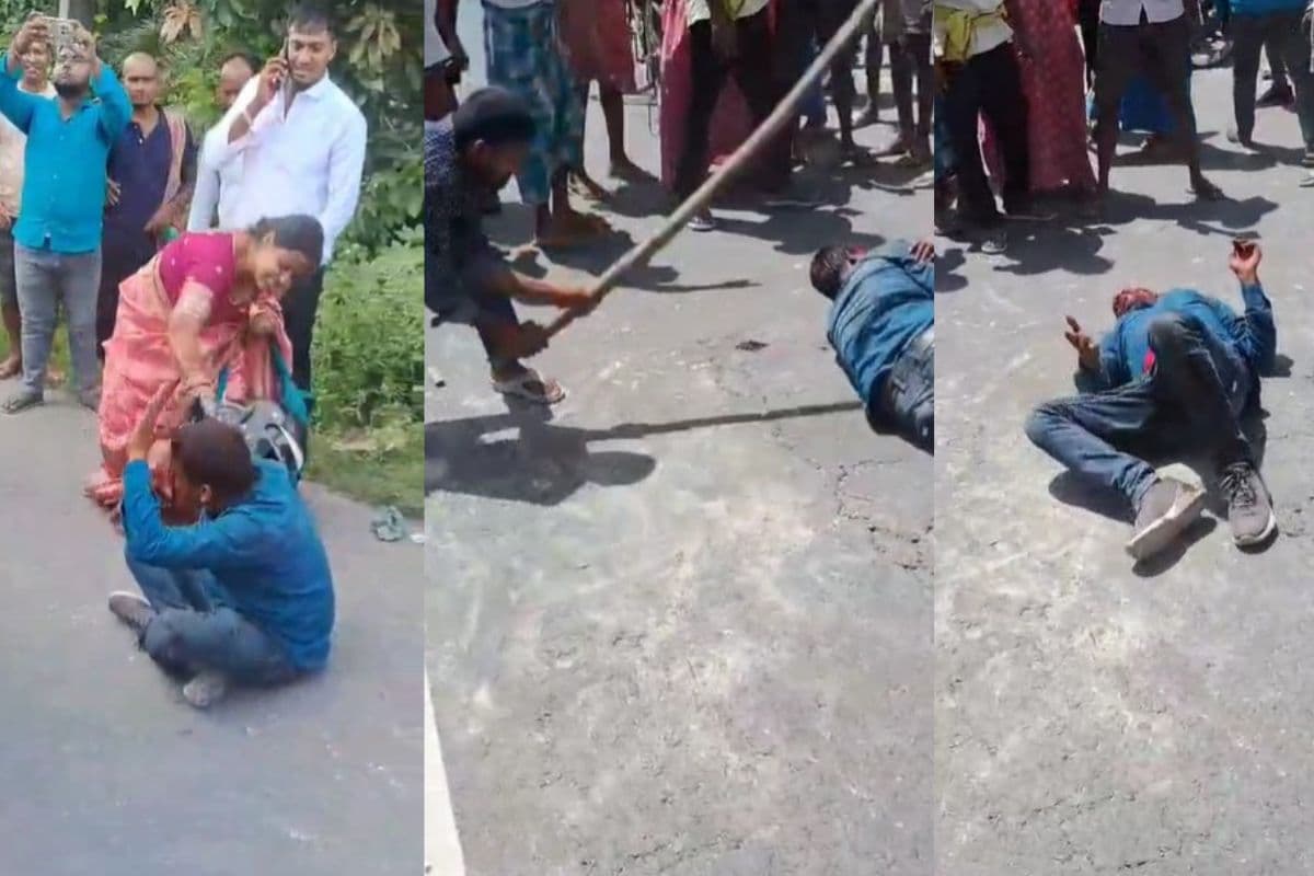 Video: मुजफ्फरपुर में झपटमार को पीटकर अधमरा किया, चेन छीनकर एयरफोर्स जवान को मारी थी गोली
