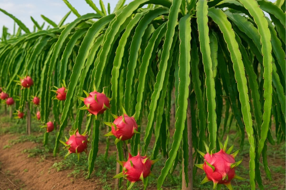 How To Grow Dragon Fruit At Home: घर के गार्डन में आसानी से उगाएं ड्रैगन फ्रूट, जानिए सही तरीका और देखभाल 