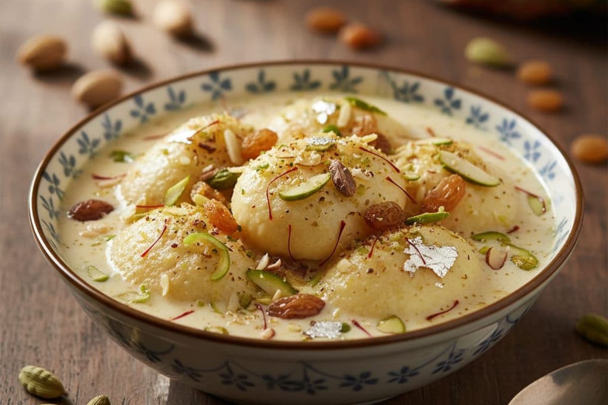 Dry Fruit Rasmalai Recipe: जब मन करे खाने का कुछ मीठा और शाही, तो बनाएं यह रसमलाई रेसिपी