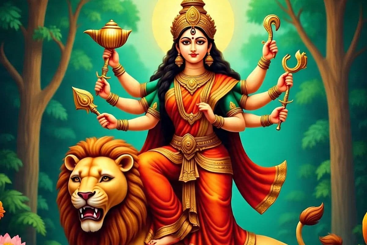 Navratri Bhajan Lyrics: “मेरी अखियों के सामने ही रहना, मां जगदम्बे” भजन, यहां पढ़े लिरिक्ट 