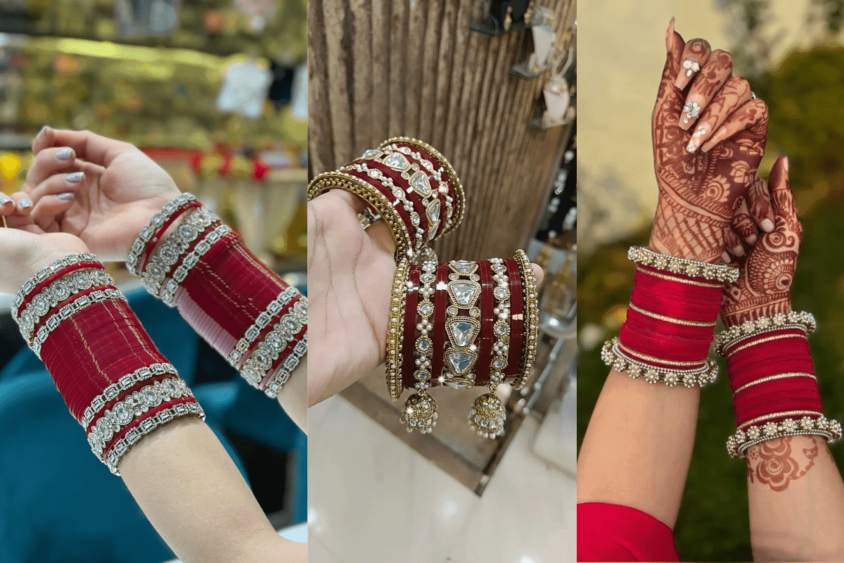 Durga Puja Special Latest Bengali Bangles: दुर्गा पूजा पर अपने लुक को करें कम्प्लीट पहनें लेटेस्ट बंगाली चूड़ियों के डिजाइन और दिखें सबसे खास