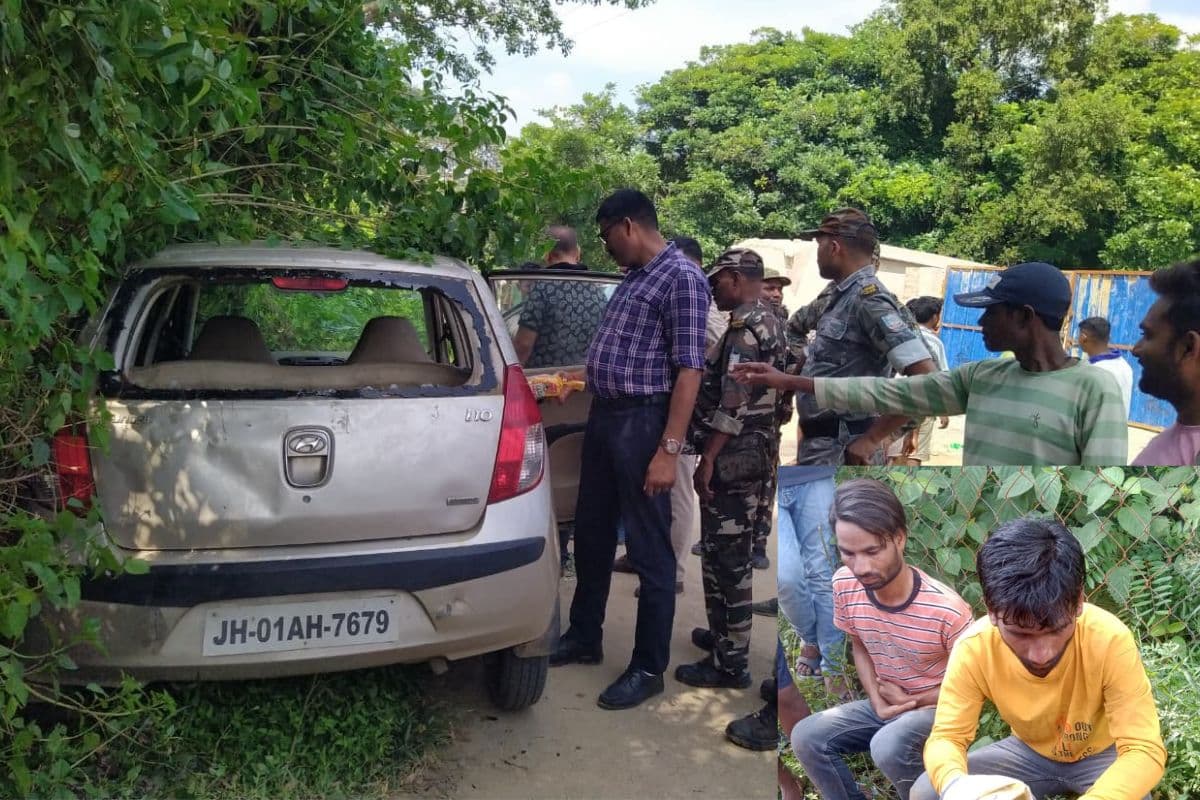 रांची में कार से हो रही थी बकरी चोरी, ग्रामीणों ने दिखायी बहादुरी, सलाखों के पीछे पहुंचे तीनों चोर