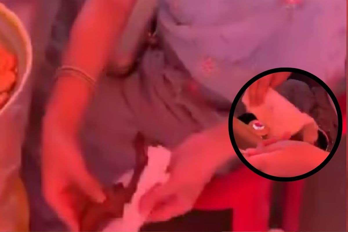 Viral Video : शादी में चिकन लेग पीस की चोरी, वीडियो देखकर नहीं रुकेगी हंसी