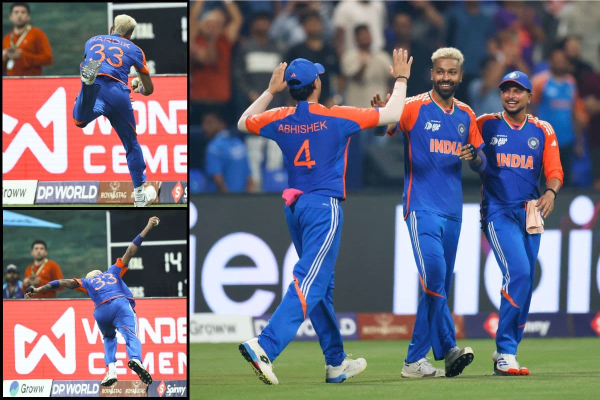 हार्दिक ने बचाई भारत की लाज, बाउंड्री पर एक हाथ से लपका शानदार कैच, जीत की वजह बना ये मोमेंट, Video