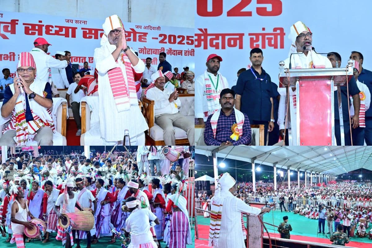 Hemant Soren In Karam Mahotsav