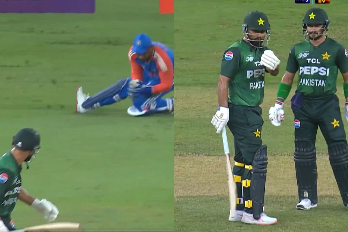 IND vs PAK: Fakhar Zaman catch