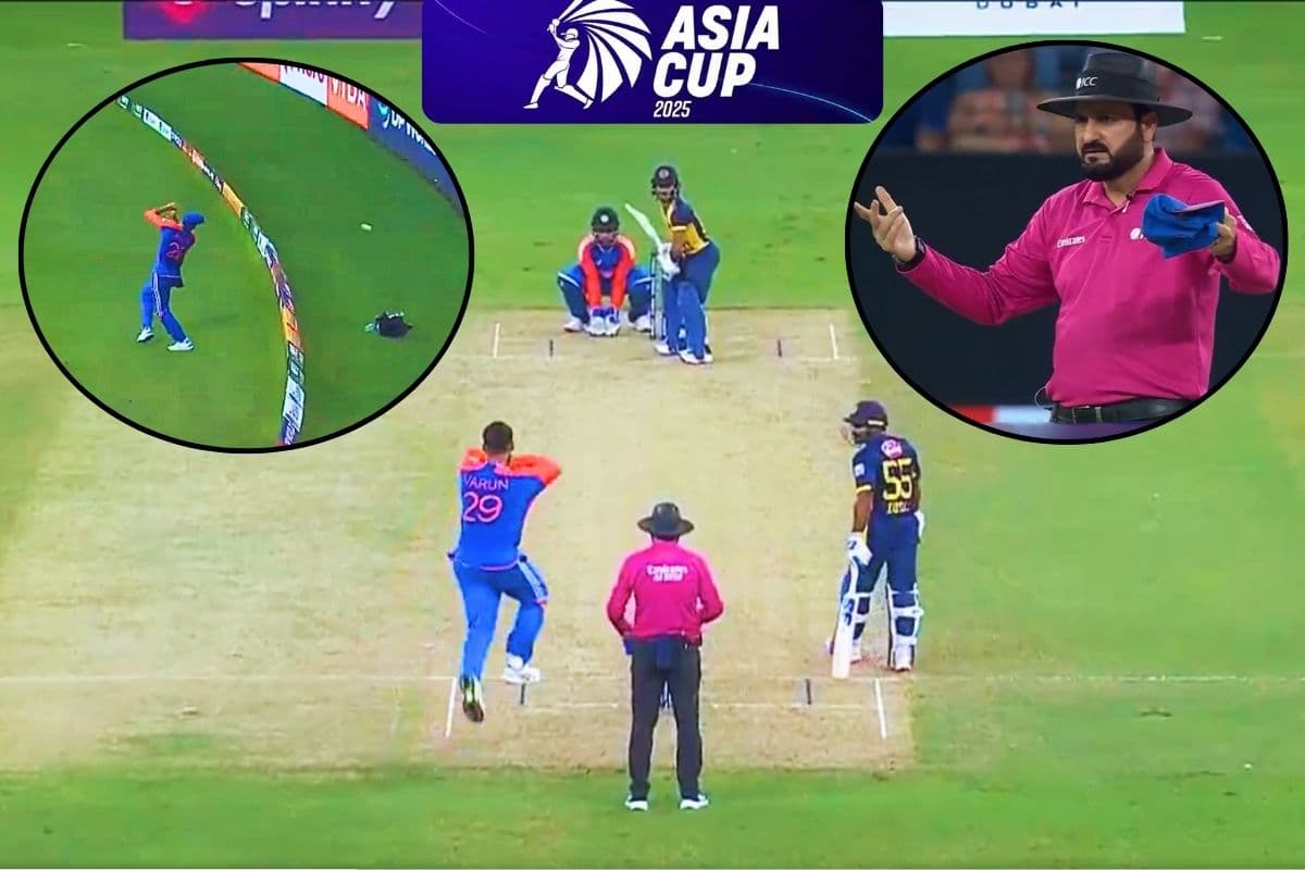 अक्षर पटेल की गलती और गेंद बाउंड्री के पार, लेकिन अंपायर ने सिक्सर से किया इनकार, आड़े आया ये बड़ा नियम