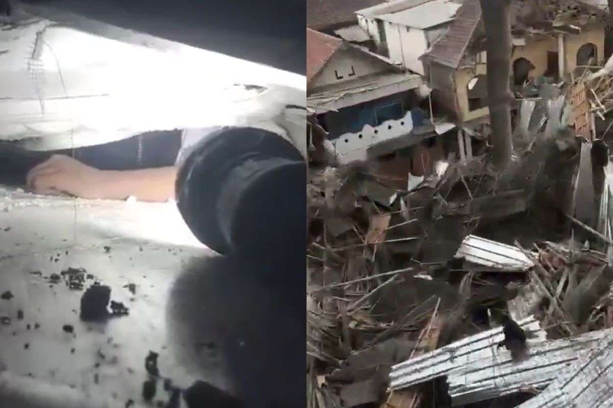 VIDEO: इंडोनेशिया में बड़ा हादसा, इस्लामिक स्कूल गिरा, मलबे के नीचे बच्चों का वीडियो देख कांप जाएगा दिल