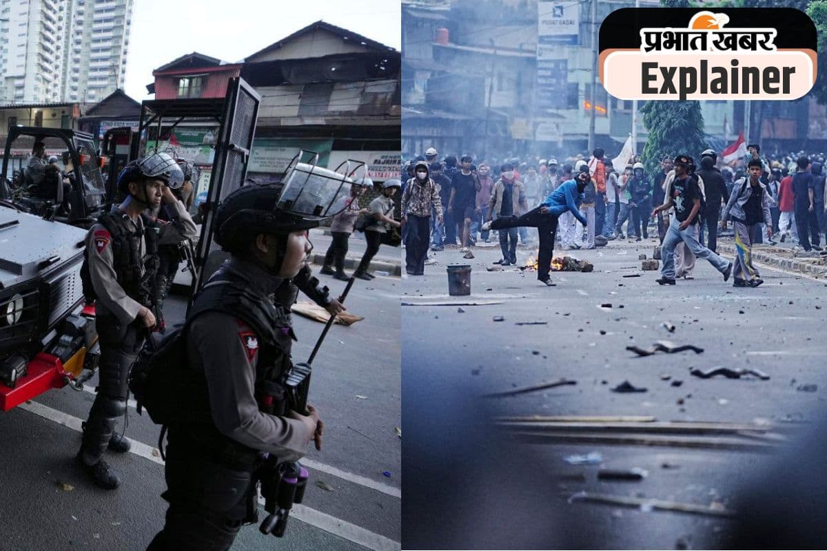 क्यों जल रहा है इंडोनेशिया, डिलीवरी ब्वाॅय की मौत ने आग में घी डालने का किया काम; 3 प्वाइंट्‌स में समझें पूरा मामला