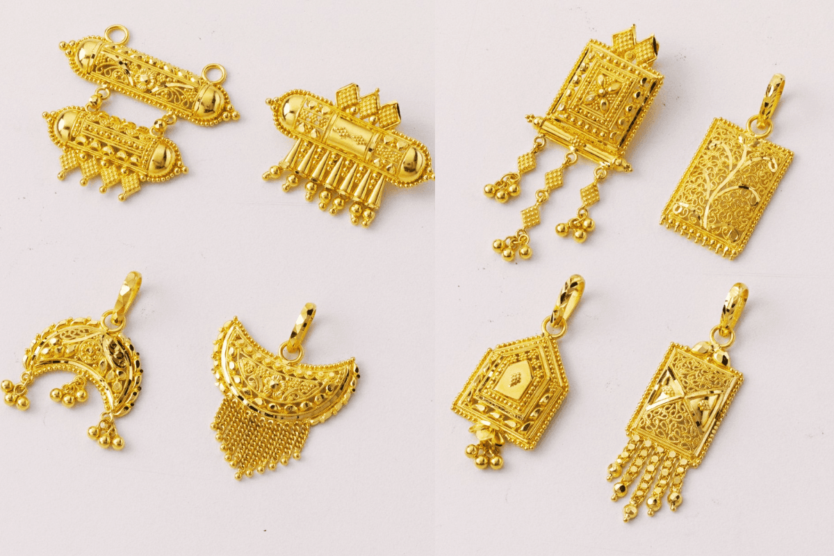 Latest Jitiya Gold Locket Design for Jitiya Vrat 2025 Latest Jitiya Gold Locket Design for Jitiya Vrat 2025