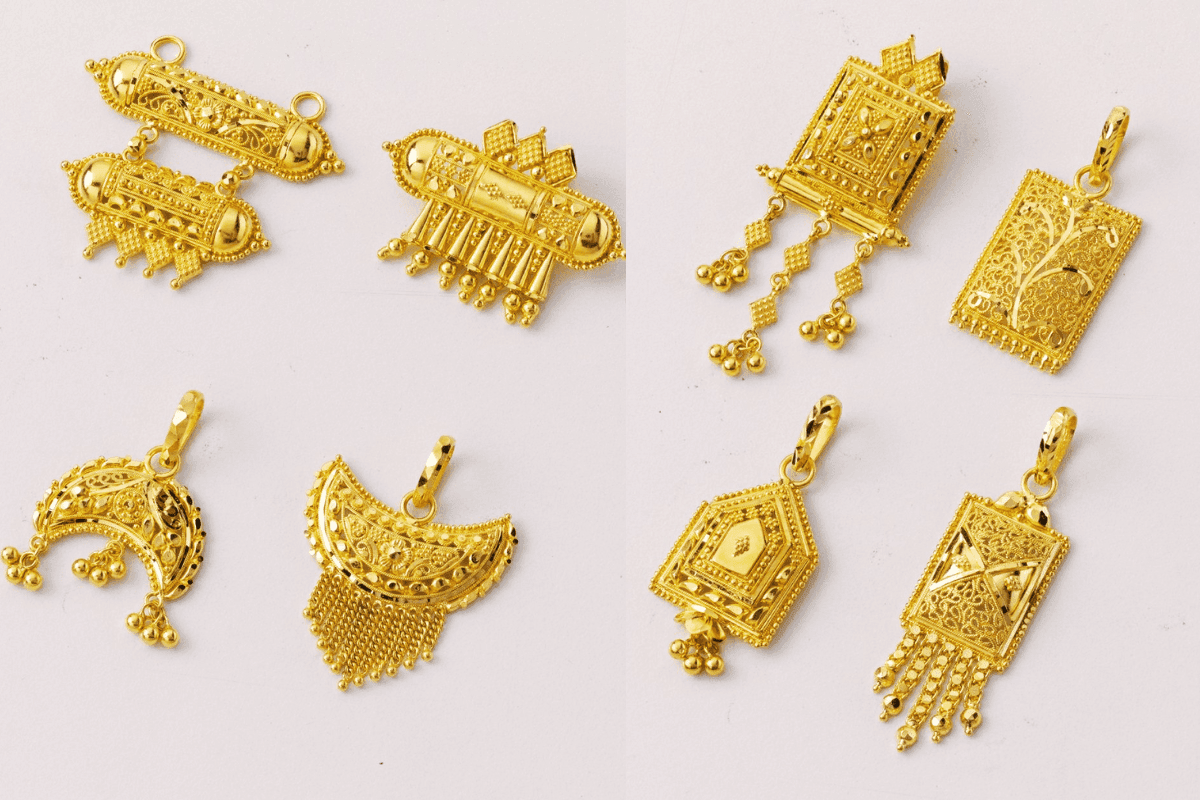 Latest Jitiya Gold Locket Design for Jitiya Vrat 2025